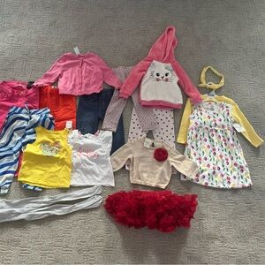 Girls bundle, lot of clothes size 12-24